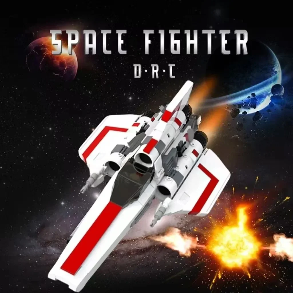 Colonial Viper MK1 MOC Building Blocks, Battlestar Inspired Spaceship Model, Military Spacecraft DIY Kit for Adult Collectors
Colonial Viper MK1 MOC Building Blocks, Battlestar Inspired Spaceship Model, Military Spacecraft DIY Kit for Adult Collectors
