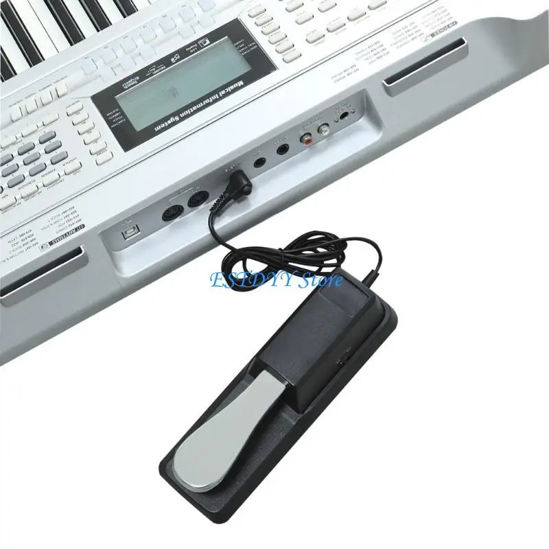 G6DE Piano Sustain Pedal Polarity Switch Sustain Pedal Foot Switch 6.35mm Plugs 
G6DE Piano Sustain Pedal Polarity Switch Sustain Pedal Foot Switch 6.35mm Plugs