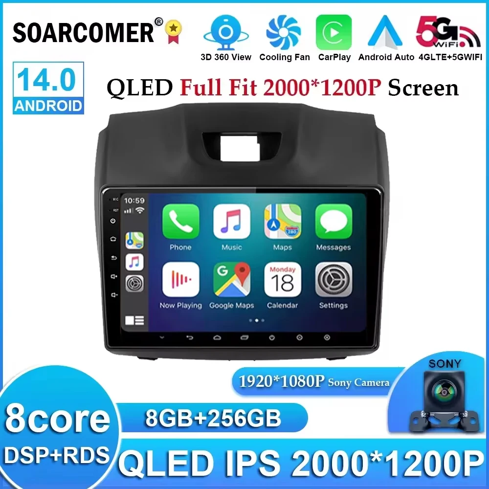 Android 14 Car Radio DVD Player For Chevrolet Holden S10 Trailblazer Colorado ISUZU DMAX GPS Audio Multimedia Stereo Autoradio
Android 14 Car Radio DVD Player For Chevrolet Holden S10 Trailblazer Colorado ISUZU DMAX GPS Audio Multimedia Stereo Autoradio