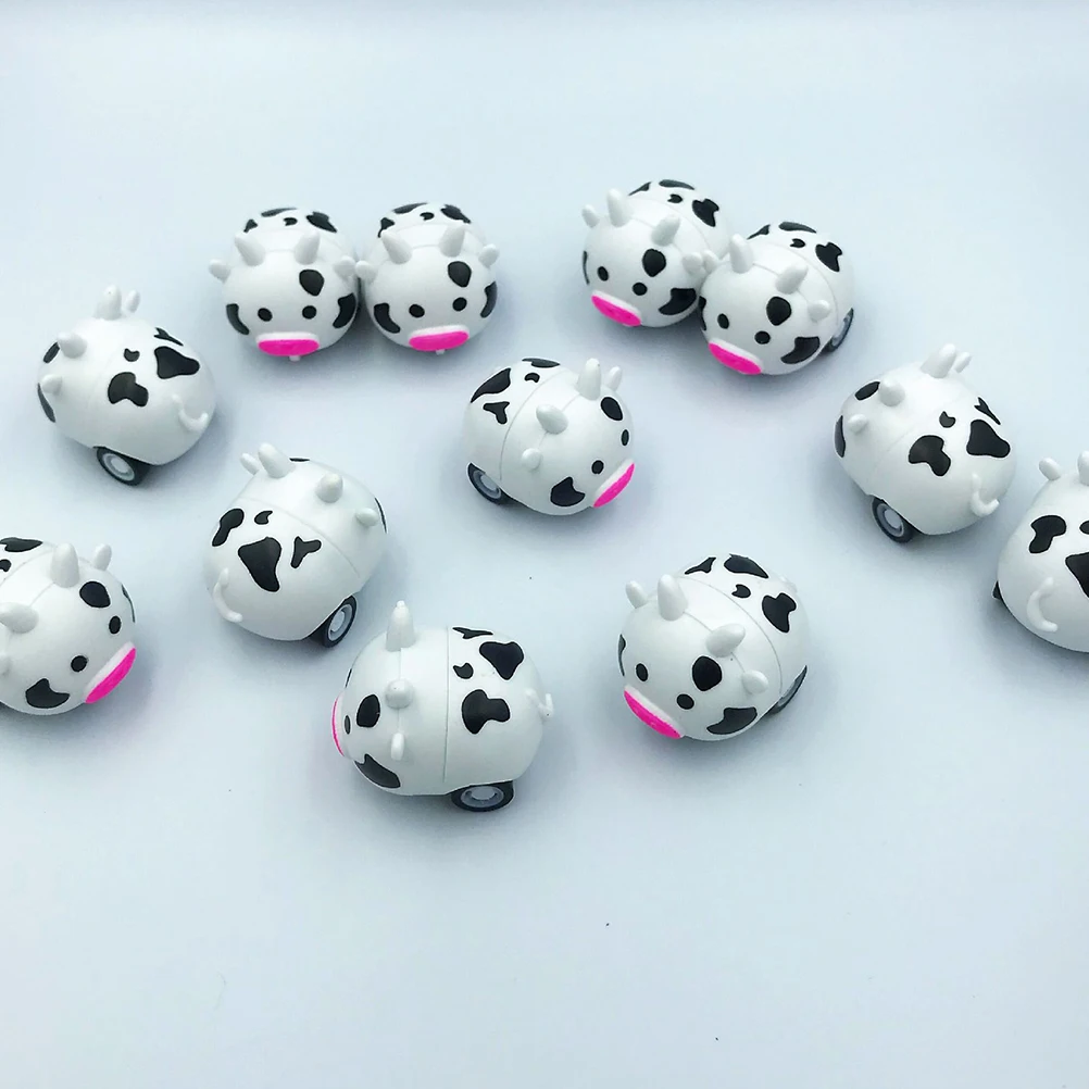 12pcs Cartoon Cow Shaped Inertia Toy Plastic Animal Back Car Vehicle Toy Mini Car for Children Kids (Opp Package)
12pcs Cartoon Cow Shaped Inertia Toy Plastic Animal Back Car Vehicle Toy Mini Car for Children Kids (Opp Package)