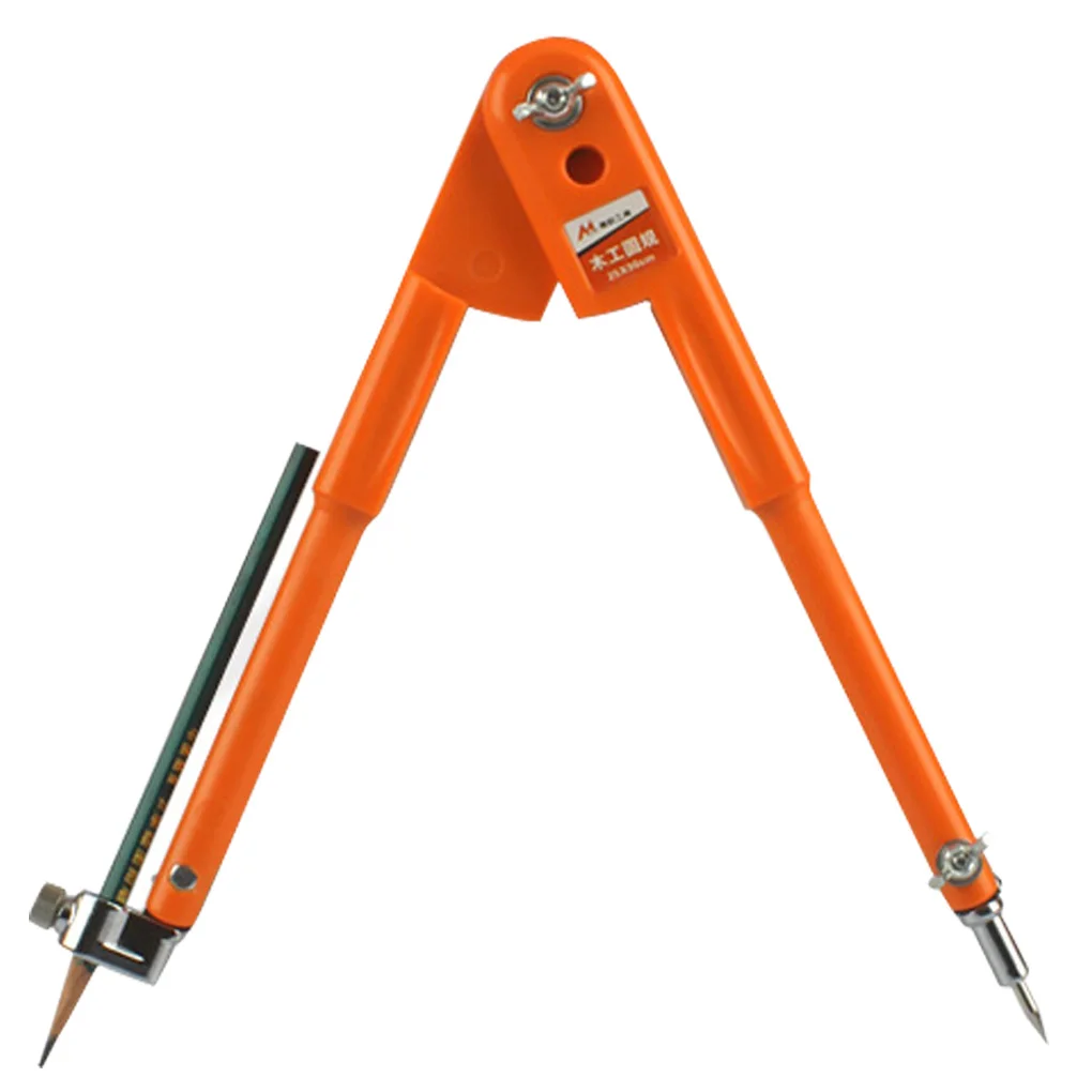 Woodworking Precision Pencil Compass Multifunctional Adjustable Professional Drawing Scribe Compass
Woodworking Precision Pencil Compass Multifunctional Adjustable Professional Drawing Scribe Compass