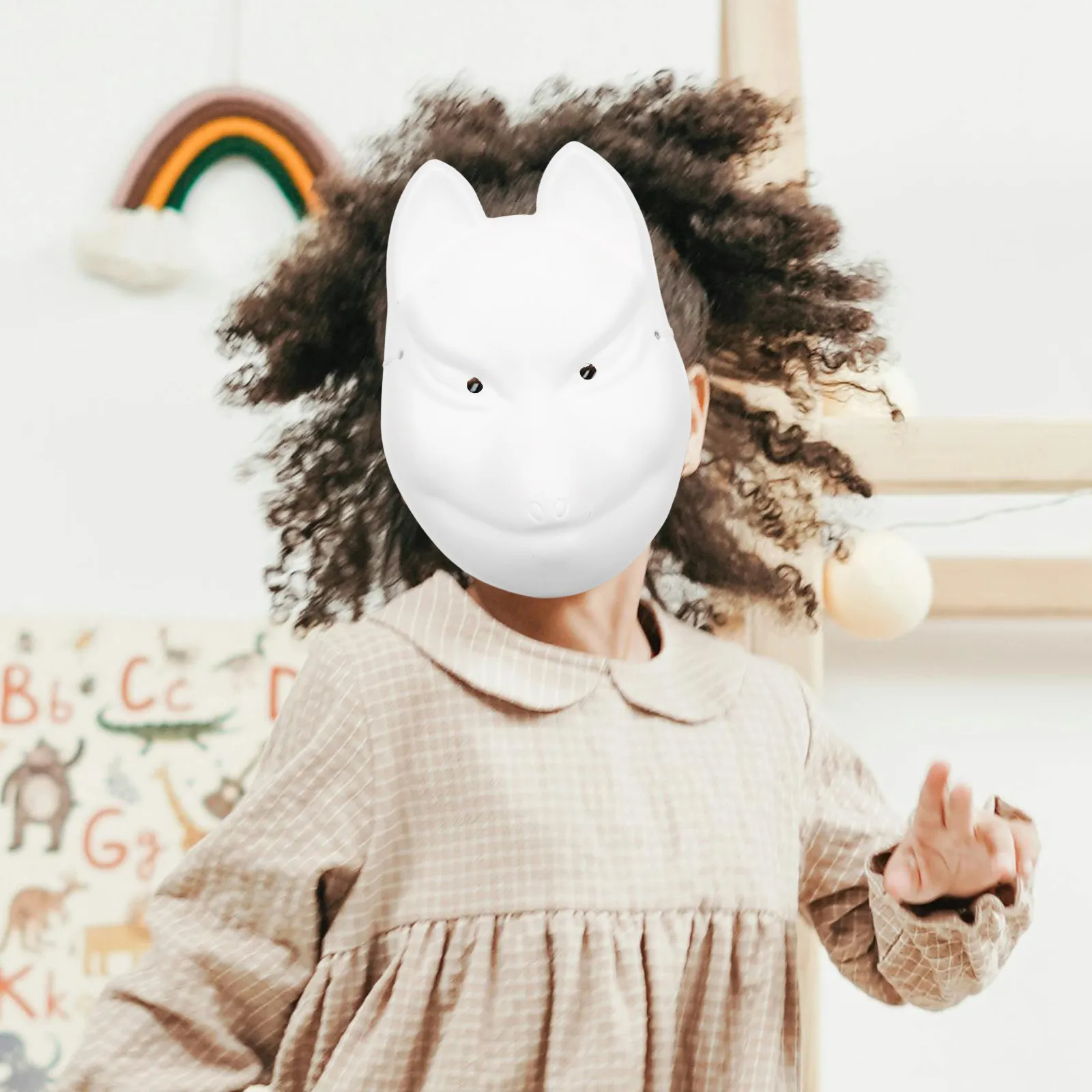 5Pcs White Blank Masquerade Mask Paper Pulp DIY Unpainted Mask for Halloween Costume Party Craft Painting Adult Festive Art
5Pcs White Blank Masquerade Mask Paper Pulp DIY Unpainted Mask for Halloween Costume Party Craft Painting Adult Festive Art