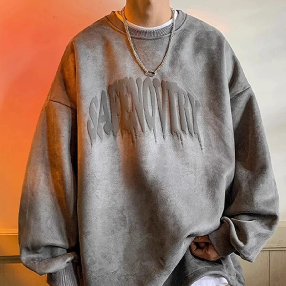Men's Vintage Loose Suede Heavyweight Hoodl Sweatirt Autumn Winter Large Size 300 Pou Casual Top Anti-Wrinkle Wear-Re...
Men's Vintage Loose Suede Heavyweight Hoodl Sweatirt Autumn Winter Large Size 300 Pou Casual Top Anti-Wrinkle Wear-Re...