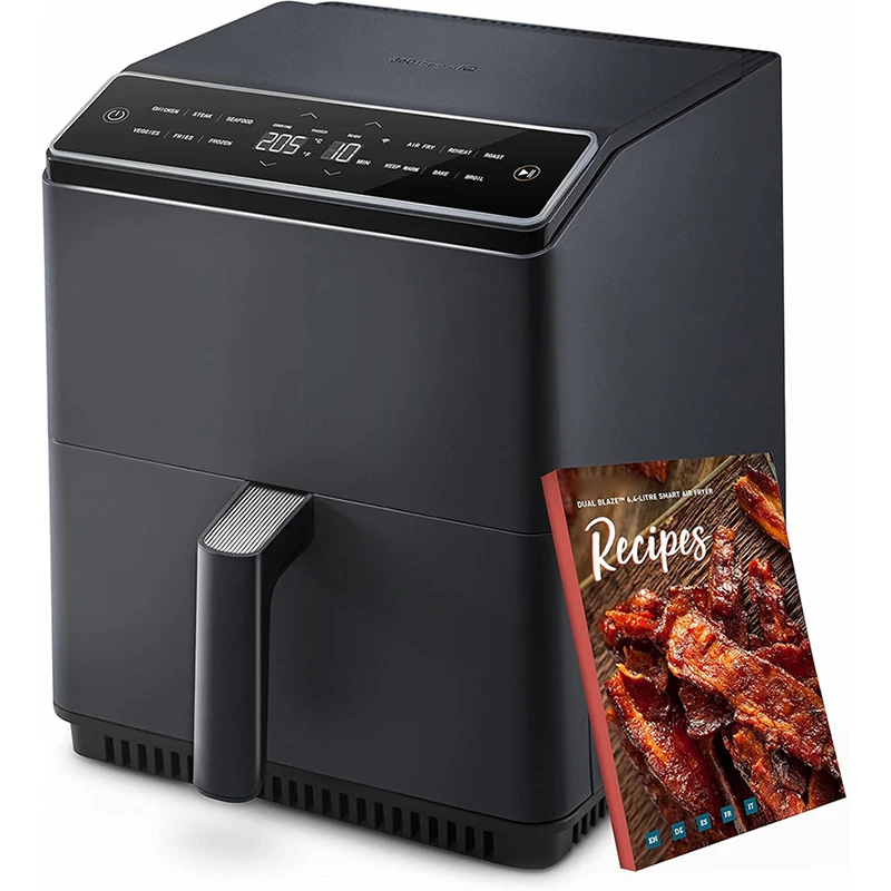 &* Dual Heating Air Fryer Smart Touch Control Air Fryer Wholesale Fried Chicken Stainless Steel Food Grade Digital Air Fryer
&* Dual Heating Air Fryer Smart Touch Control Air Fryer Wholesale Fried Chicken Stainless Steel Food Grade Digital Air Fryer