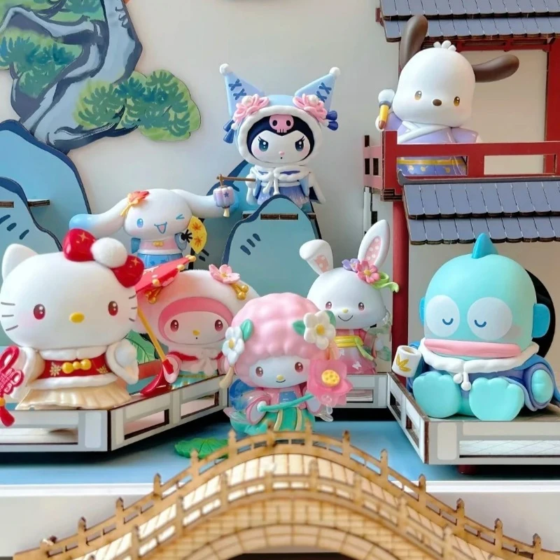 Kuromi My Melody Seasons Праздничные Attirers Seires слепая коробка Wish Me Mell Pochacco периферийный орнамент подарки милые куклы украшения
Kuromi My Melody Seasons Праздничные Attirers Seires слепая коробка Wish Me Mell Pochacco периферийный орнамент подарки милые куклы украшения