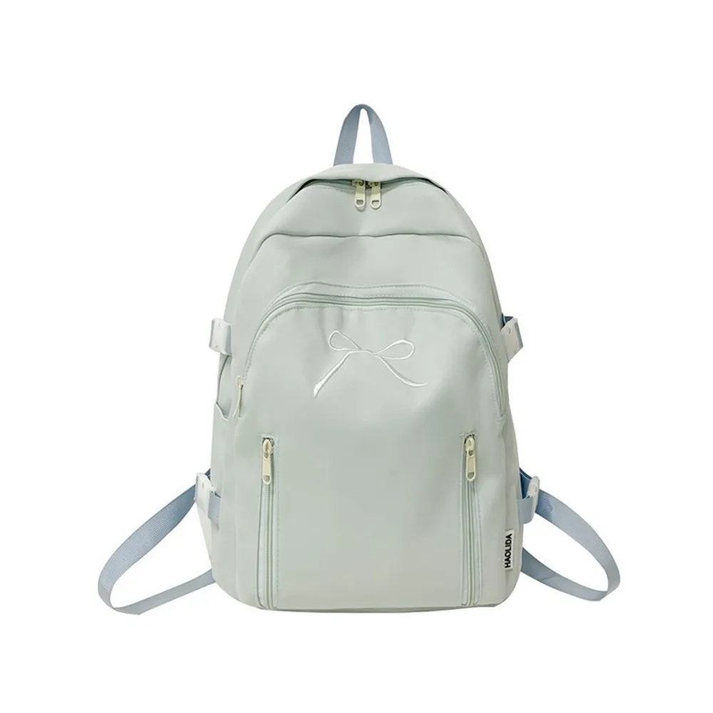 Casual Student Schoolbag Large Capacity Solid Color Bow Backpack Waterproof Multiple Pockets Korean Style School Bag Children
Casual Student Schoolbag Large Capacity Solid Color Bow Backpack Waterproof Multiple Pockets Korean Style School Bag Children