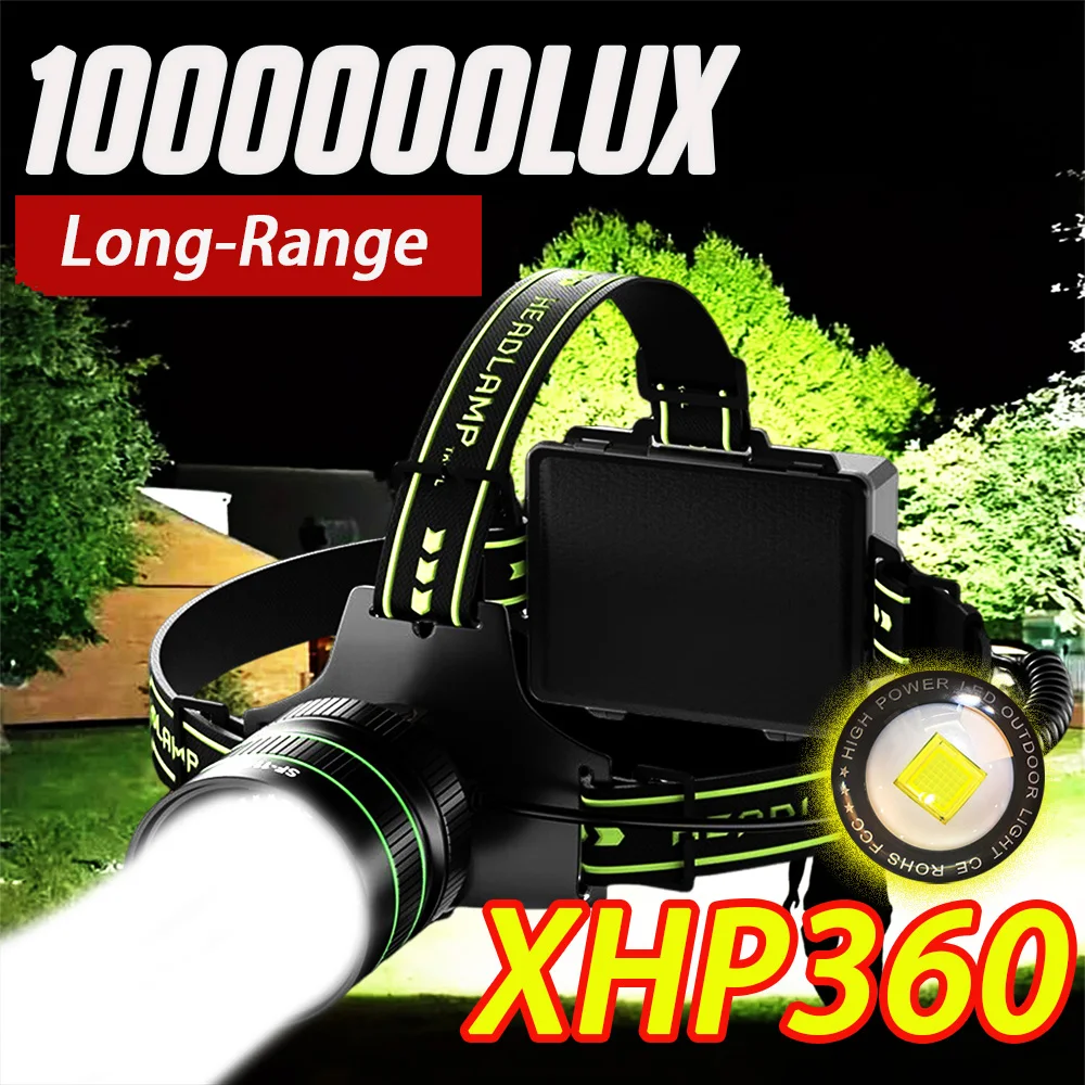 Супер высокая мощность XHP360 Светодиодный налобный фонарь Мощный перезаряжаемый светодиодный фонарь типа c ИК-датчик жестов для наружного кемпинга Рыбалка
Супер высокая мощность XHP360 Светодиодный налобный фонарь Мощный перезаряжаемый светодиодный фонарь типа c ИК-датчик жестов для наружного кемпинга Рыбалка