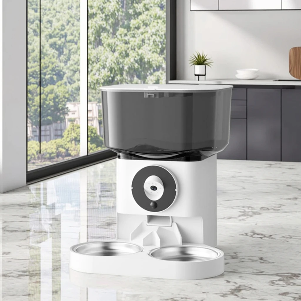 PET 7l Capacity Smart Automatic Pet Feeder With Stainless Steel Bowl Abs Plastic Multi-cat Food Application
PET 7l Capacity Smart Automatic Pet Feeder With Stainless Steel Bowl Abs Plastic Multi-cat Food Application