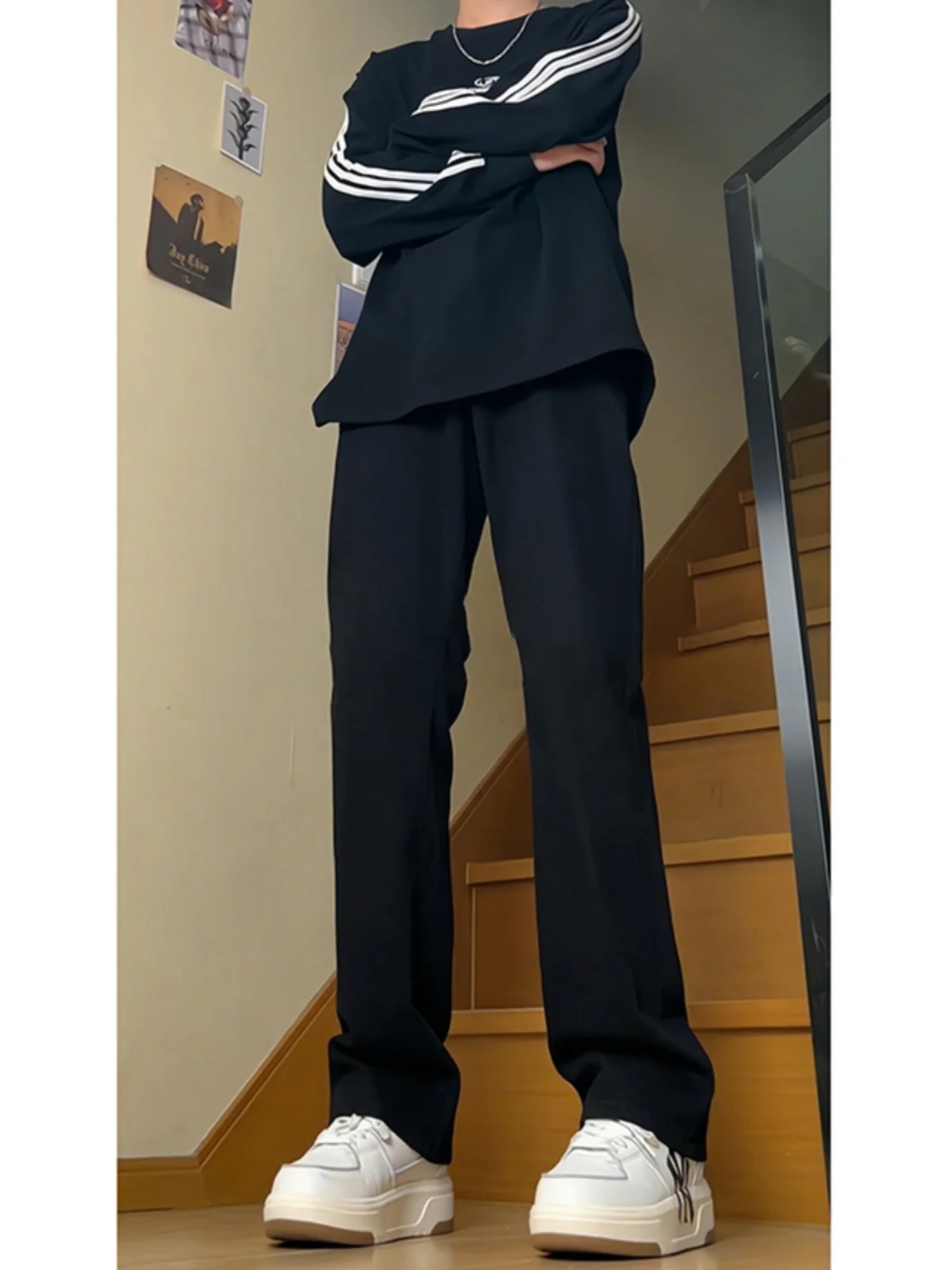 Bla Elastic Soft Denim Jeans Men's Autumn Winter Slim Straight Leg Lengthening Pants American Retro Straight Leg Flared Pants
Bla Elastic Soft Denim Jeans Men's Autumn Winter Slim Straight Leg Lengthening Pants American Retro Straight Leg Flared Pants