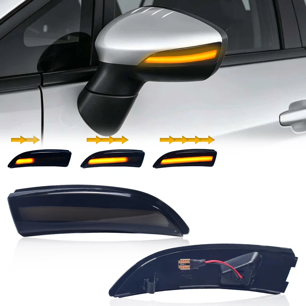 2PCS LED Dynamic Turn Signal Light Mirror Indicator Blinker Lamp for Ford Fiesta MK6 VI /UK MK7 2008-17 B-Max 2012-17
2PCS LED Dynamic Turn Signal Light Mirror Indicator Blinker Lamp for Ford Fiesta MK6 VI /UK MK7 2008-17 B-Max 2012-17