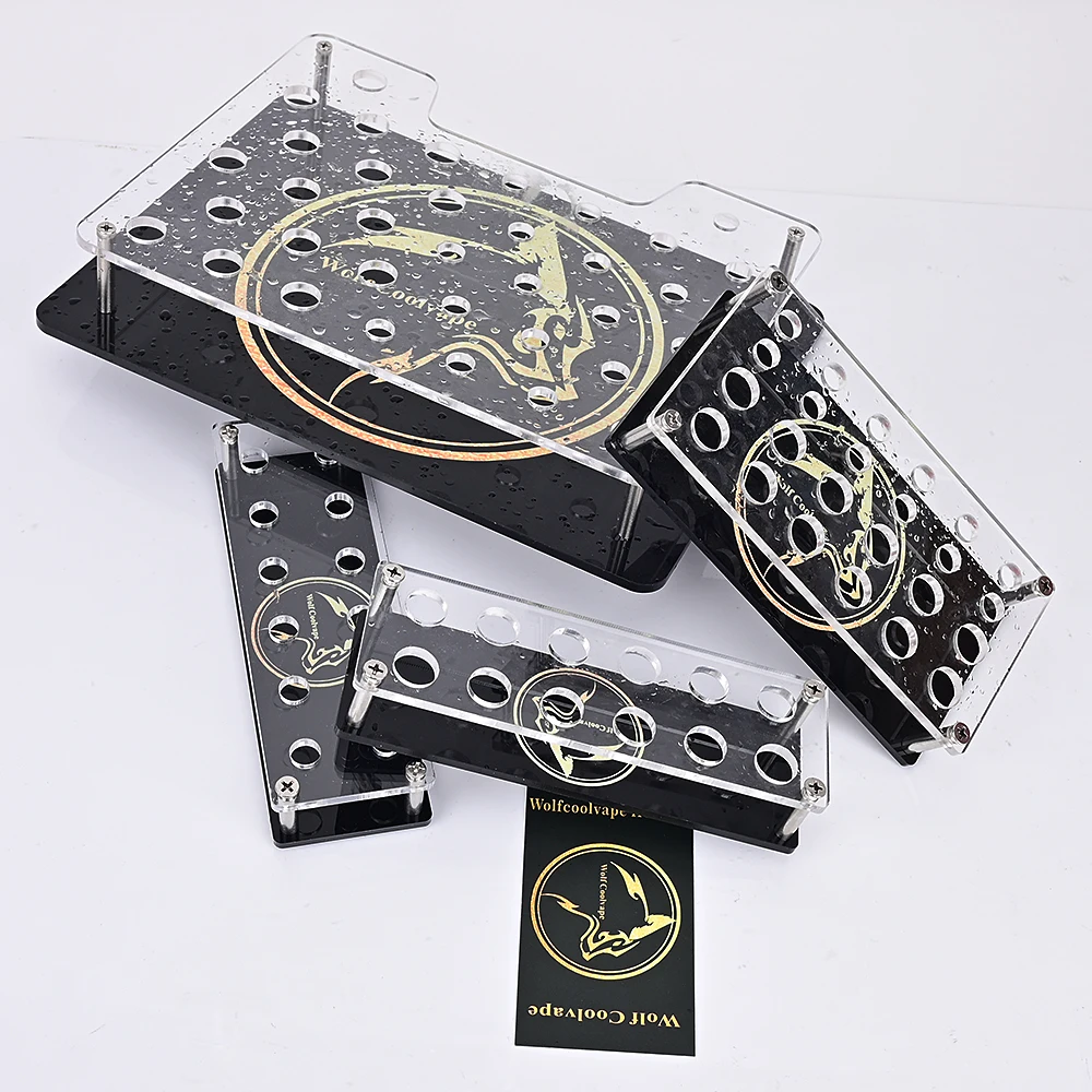 Wolfcoolvape 510 & 810 Drip Tips with Acrylic Stand - Essential Vape Accessories for Tank Vaporizers and Atomizers
Wolfcoolvape 510 & 810 Drip Tips with Acrylic Stand - Essential Vape Accessories for Tank Vaporizers and Atomizers