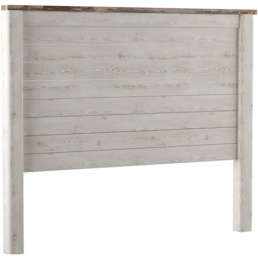 Row Plank Pattern Full Queen Panel Headboard in Whitewash
Row Plank Pattern Full Queen Panel Headboard in Whitewash