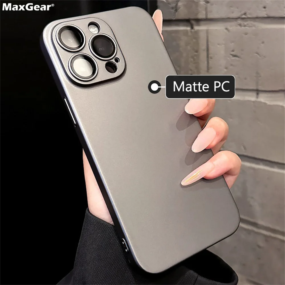 Luxury Original Matte Armor Rugged Plastic Case For iPhone 17 Air 16 14 15 13 12 11 Pro Max Slim Camera Glass Protect Cover
Luxury Original Matte Armor Rugged Plastic Case For iPhone 17 Air 16 14 15 13 12 11 Pro Max Slim Camera Glass Protect Cover