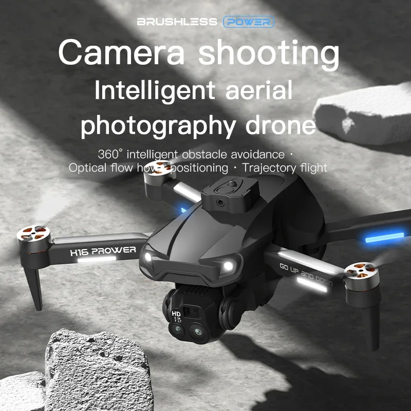 Drone MHD H16 Brushless Drones Rc Quadcopter With Three Camera Mini Quadcopter Remote Control RC Helicopter Children Toys Gift
Drone MHD H16 Brushless Drones Rc Quadcopter With Three Camera Mini Quadcopter Remote Control RC Helicopter Children Toys Gift
