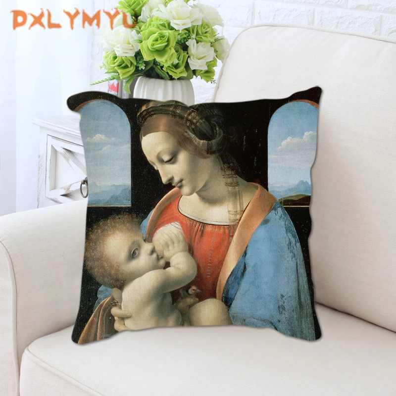 45x45cm Oil Painting Cushion Cover Decorative Pillow Case World Famous Painting Retro Pillowcase Sofa Car Home Decor
45x45cm Oil Painting Cushion Cover Decorative Pillow Case World Famous Painting Retro Pillowcase Sofa Car Home Decor