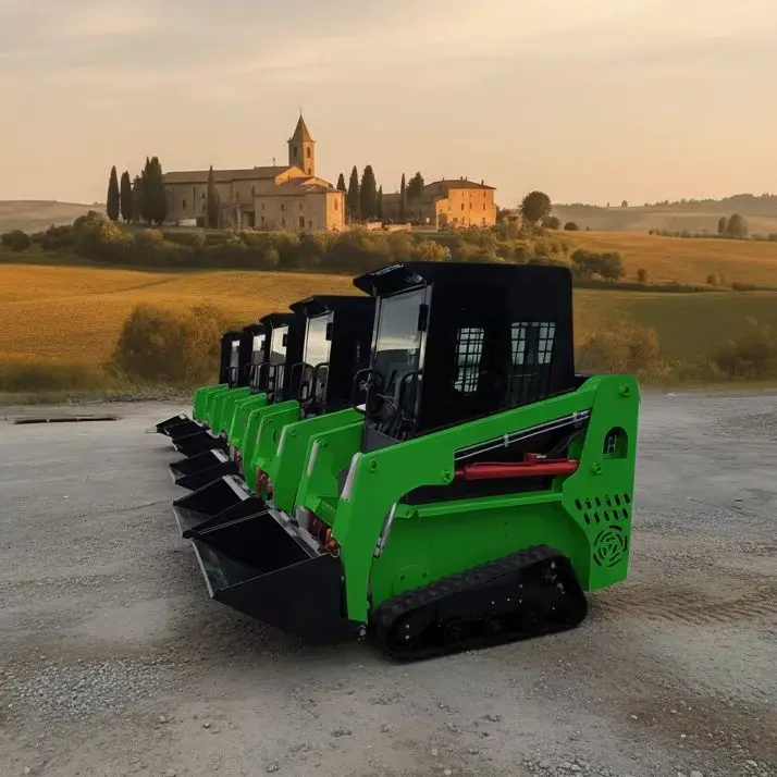 Euro 5 Compact Wheel Skid Steer Loader CE Certified Hydraulic Equipment for Farm Construction
Euro 5 Compact Wheel Skid Steer Loader CE Certified Hydraulic Equipment for Farm Construction
