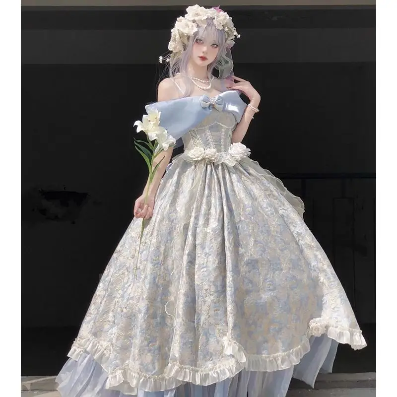 Japan One-Shoulder Evening Dress For Sweet Student Day Coming Of Age Ceremony Lolita Princess Dress Long Elegant Temperament
Japan One-Shoulder Evening Dress For Sweet Student Day Coming Of Age Ceremony Lolita Princess Dress Long Elegant Temperament