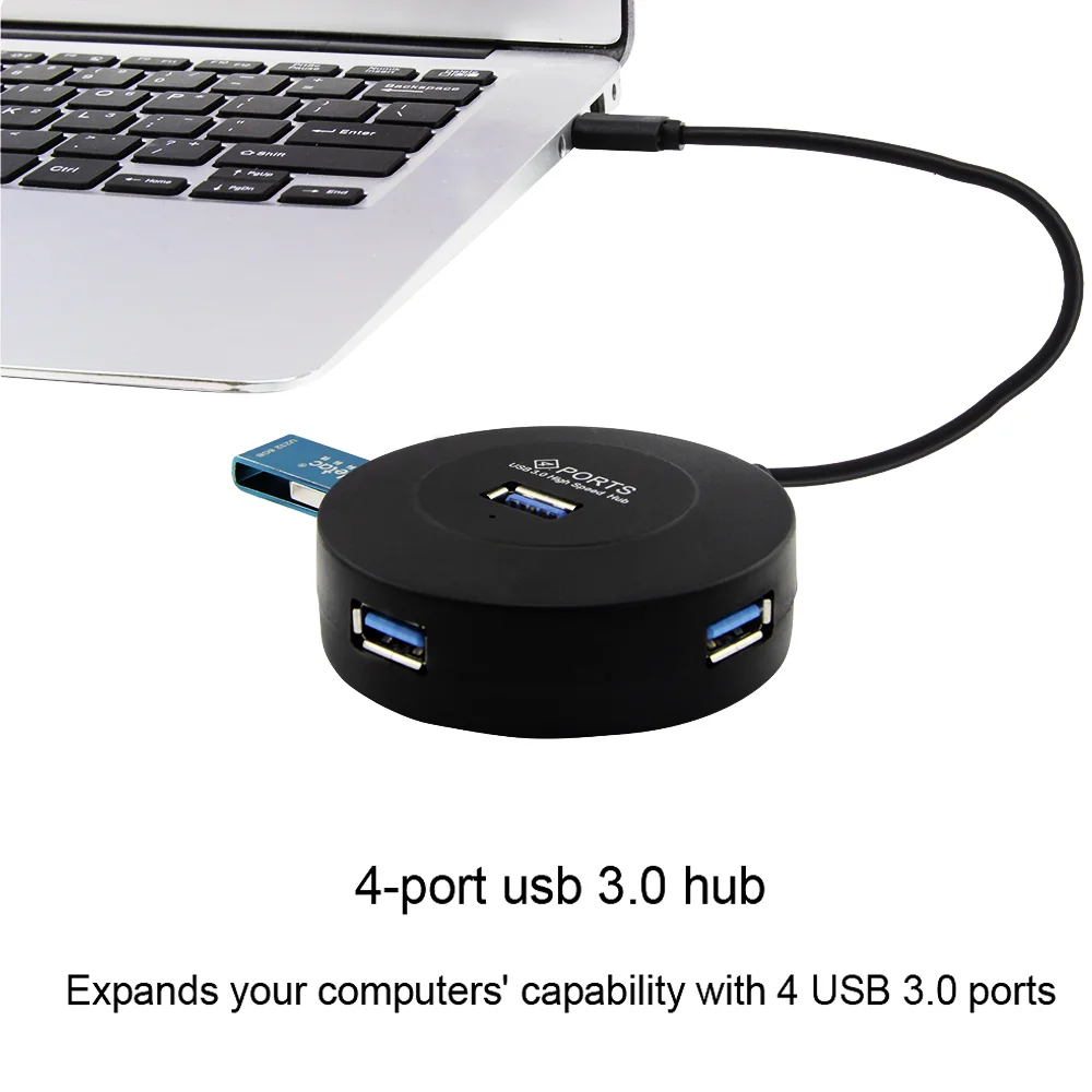 USB 3.0 HUB 4 Ports Mini OTG USB C Hub High Speed 5Gbps Type C Hub Splitter For PC Tablet Laptop Desktop Computer Accessories
USB 3.0 HUB 4 Ports Mini OTG USB C Hub High Speed 5Gbps Type C Hub Splitter For PC Tablet Laptop Desktop Computer Accessories