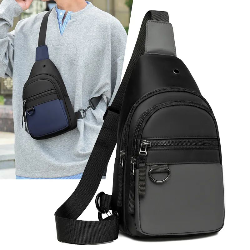 New Multi-functional Men's Chest Bag - Large Capacity Waterproof Single-shoulder Bag for Business Commuting, Crossbody Bag
New Multi-functional Men's Chest Bag - Large Capacity Waterproof Single-shoulder Bag for Business Commuting, Crossbody Bag