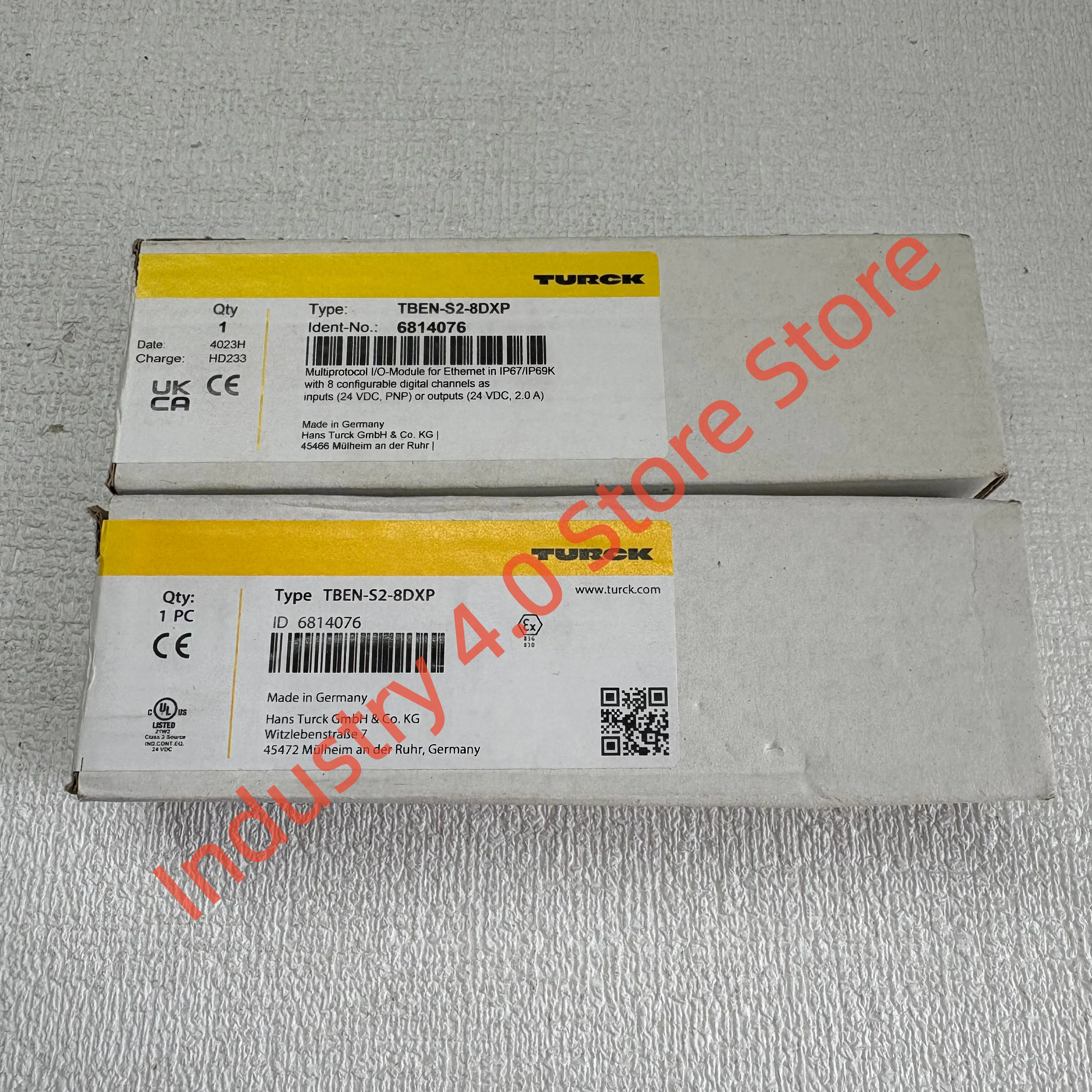 New in box TBEN-S2-8DXP 6814076 I/O module
New in box TBEN-S2-8DXP 6814076 I/O module