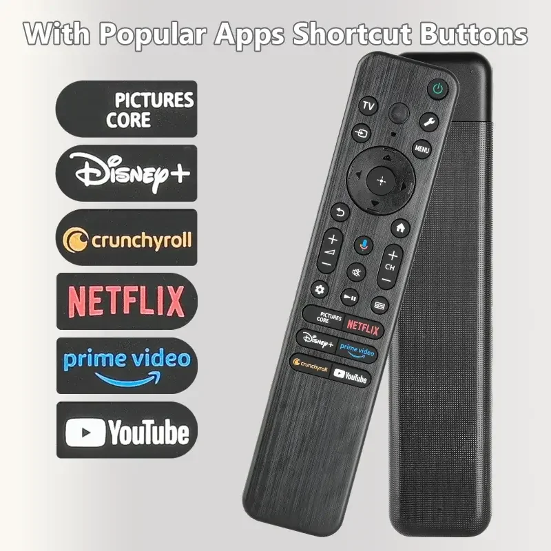 New RMF-TX910U Backlight Voice Remote Control Fit For Sony Smart TV XR-65A80L KD-65X85L XR-42A90K KD-85X80L XR-65X90L XR-65X95L
New RMF-TX910U Backlight Voice Remote Control Fit For Sony Smart TV XR-65A80L KD-65X85L XR-42A90K KD-85X80L XR-65X90L XR-65X95L