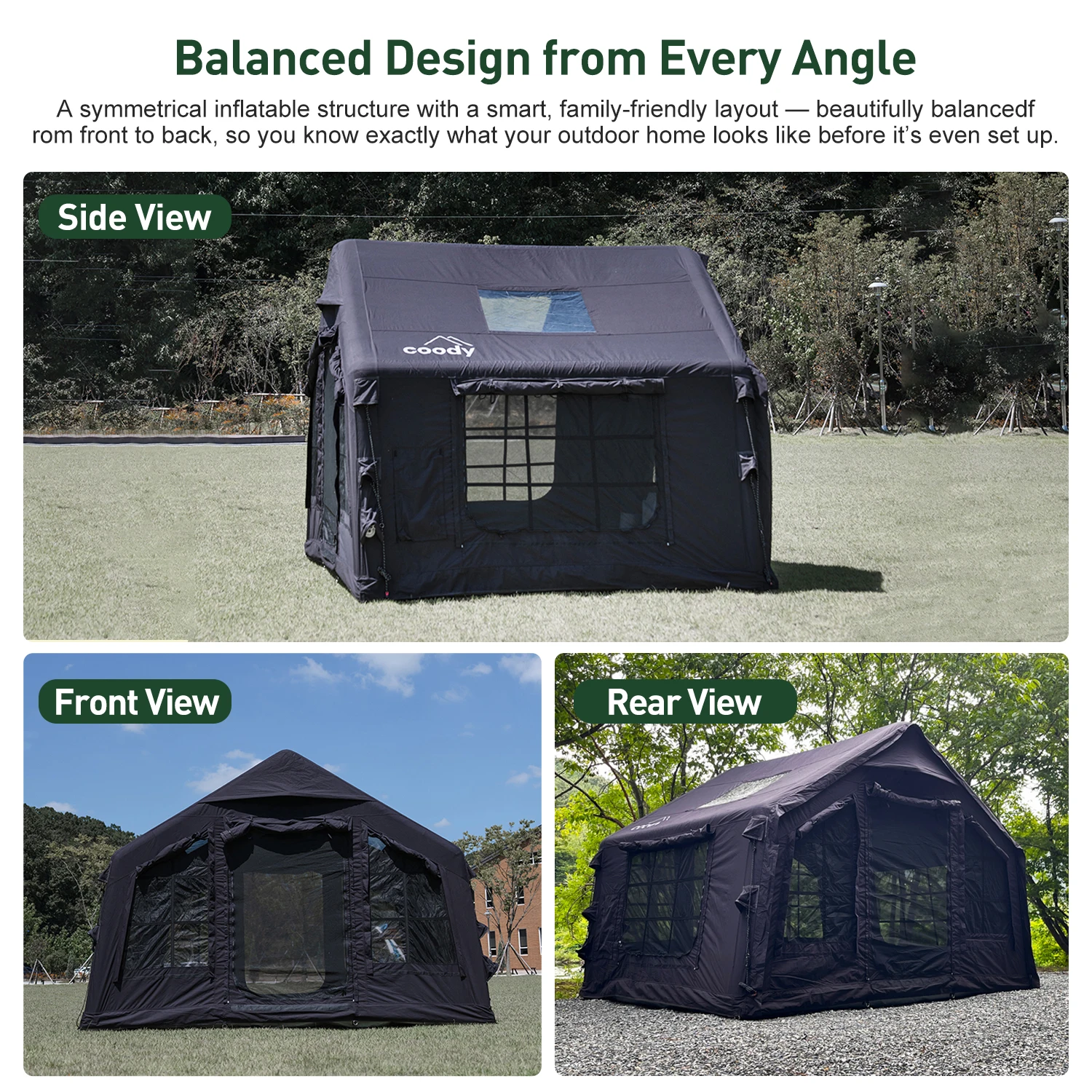 Надувная палатка Coody 8.0 Air Tent-Black для кемпинга на открытом воздухе, семейная, простая в установке, для 3-6 человек, портативная, для квадроциклов и UTV
Надувная палатка Coody 8.0 Air Tent-Black для кемпинга на открытом воздухе, семейная, простая в установке, для 3-6 человек, портативная, для квадроциклов и UTV