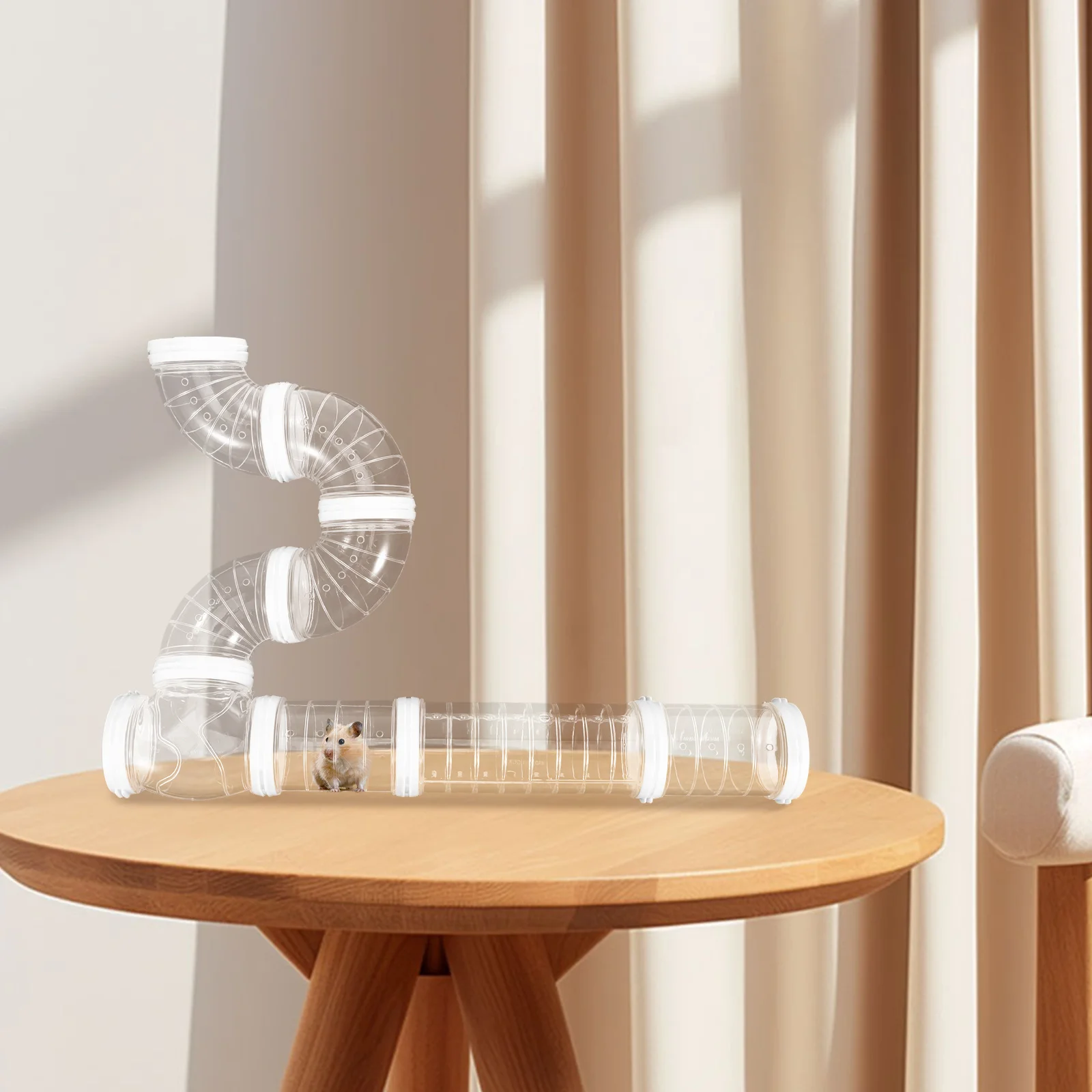 1 set 1 Set Pet Exercise Tunnel For Hamsters Transparent Diy Plastic Tube Kit Small Animal Play Tunnel For Mice Rats Cage
1 set 1 Set Pet Exercise Tunnel For Hamsters Transparent Diy Plastic Tube Kit Small Animal Play Tunnel For Mice Rats Cage