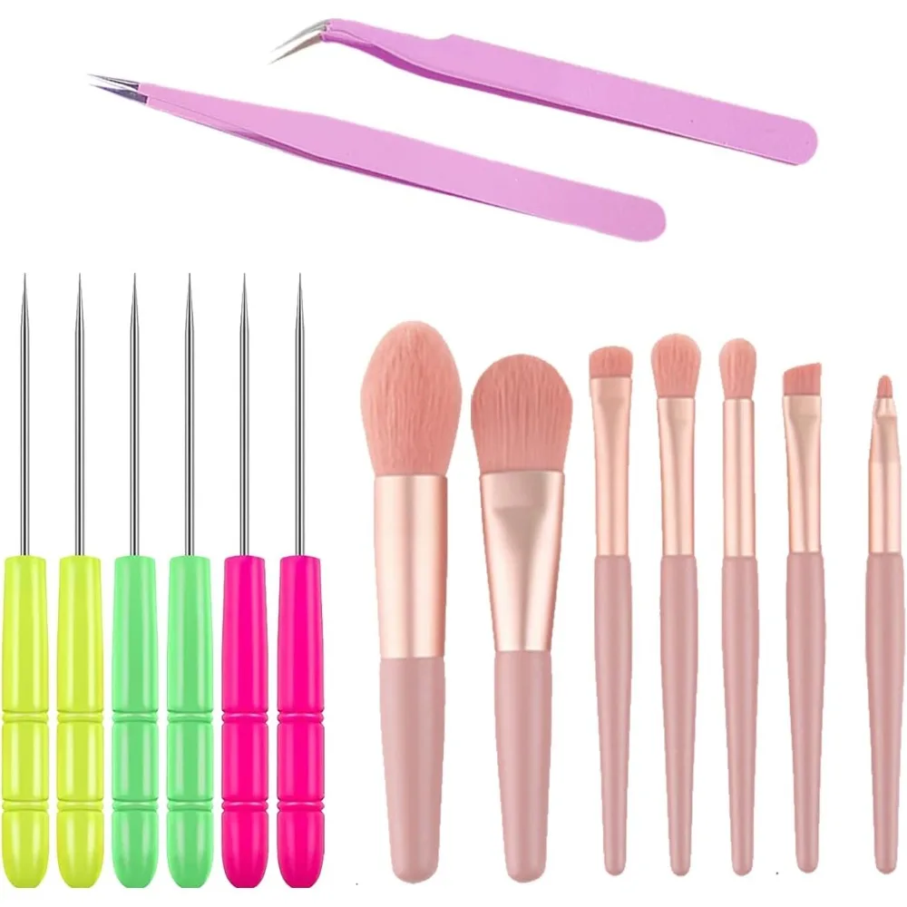 Cake Decorating Tool Set (15 Pcs),Cake Decorating Supplies Kit, Cookie Decorating Tools,Cookie Decoration Brushes
Cake Decorating Tool Set (15 Pcs),Cake Decorating Supplies Kit, Cookie Decorating Tools,Cookie Decoration Brushes
