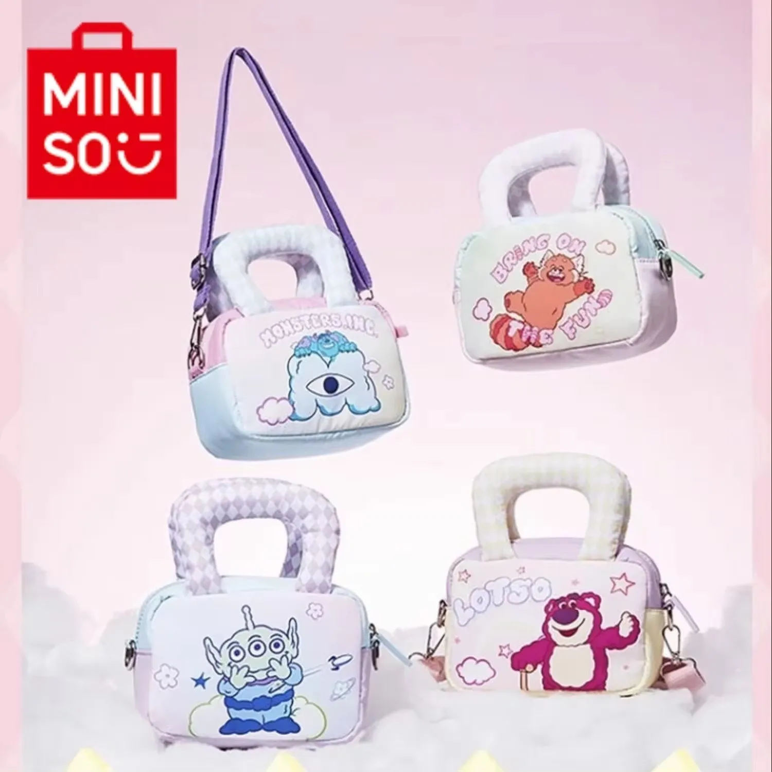Легальная сумка Miniso через плечо из серии Disney Cloud надутая сумка на одно плечо новая трендовая сумка с милым сердцем для девочки мультяшное периферийное украшение
Легальная сумка Miniso через плечо из серии Disney Cloud надутая сумка на одно плечо новая трендовая сумка с милым сердцем для девочки мультяшное периферийное украшение