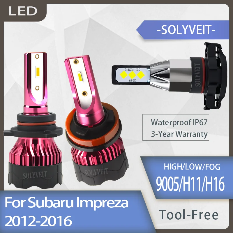 Quick Setup Reliable Driving Clear Beam 9005 H11 H16 LED Headlight high/low foglight For Subaru Impreza 2012 2013 2014 2015 2016
Quick Setup Reliable Driving Clear Beam 9005 H11 H16 LED Headlight high/low foglight For Subaru Impreza 2012 2013 2014 2015 2016