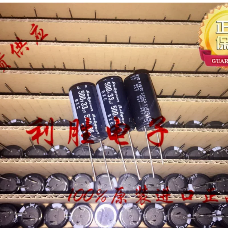 10PCS-100PCS 33UF 500V Japanese Ruby RUBYCON Capacitor 500V33UF 16 * 31.5 BXC High Frequency
10PCS-100PCS 33UF 500V Japanese Ruby RUBYCON Capacitor 500V33UF 16 * 31.5 BXC High Frequency