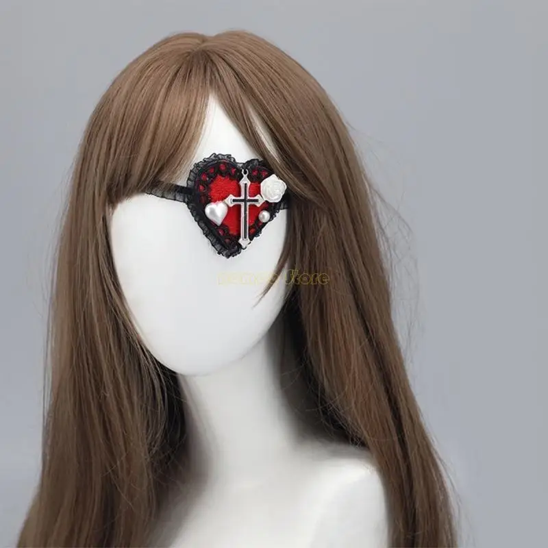 31BF Single Eye Mask- Lolit Eye Patch Heart Eyepatch Lolit Eye Mask- Gothics Eyepatch
31BF Single Eye Mask- Lolit Eye Patch Heart Eyepatch Lolit Eye Mask- Gothics Eyepatch