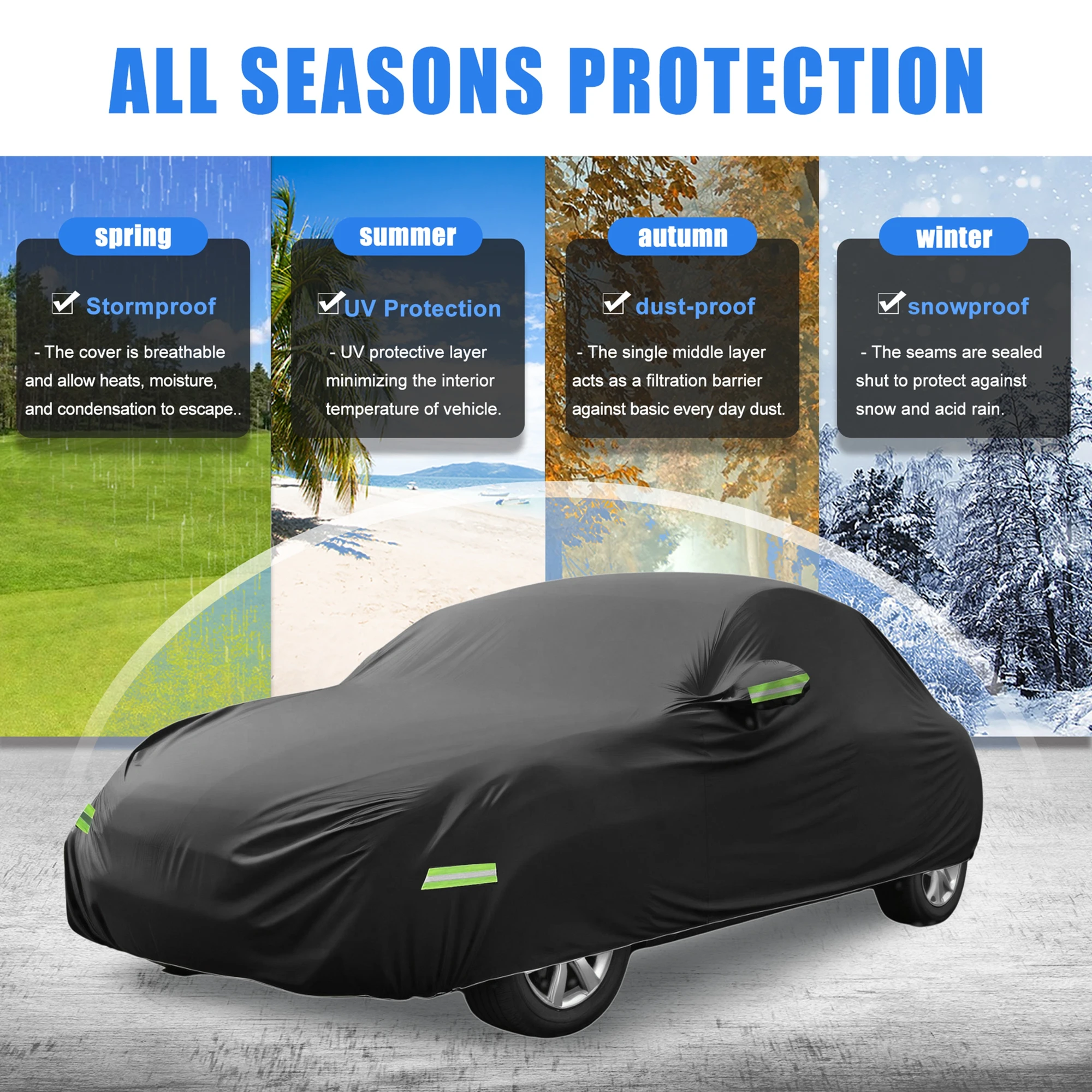 Водонепроницаемый внедорожник Uxcell для Volkswagen New Beetle 98-19 с застежкой-молнией, черный
Водонепроницаемый внедорожник Uxcell для Volkswagen New Beetle 98-19 с застежкой-молнией, черный