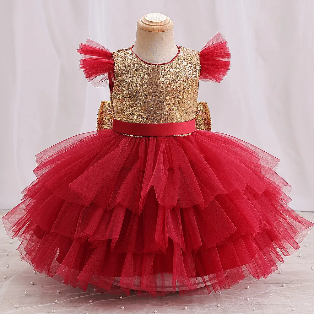 ELBCOS 1-12T Kid Girls Sequin Short Sleeve Butterfly Sequin Waistband Costumes Evening Full Dress
ELBCOS 1-12T Kid Girls Sequin Short Sleeve Butterfly Sequin Waistband Costumes Evening Full Dress