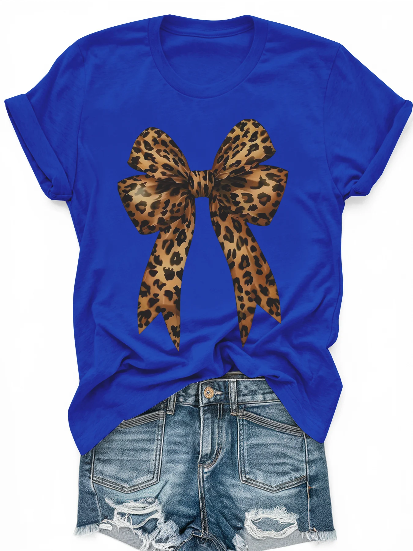 Women's large-size printed short-sleeved T-shirt, loose and casual, soft, comfortable and breathable, outdoor sports
Women's large-size printed short-sleeved T-shirt, loose and casual, soft, comfortable and breathable, outdoor sports