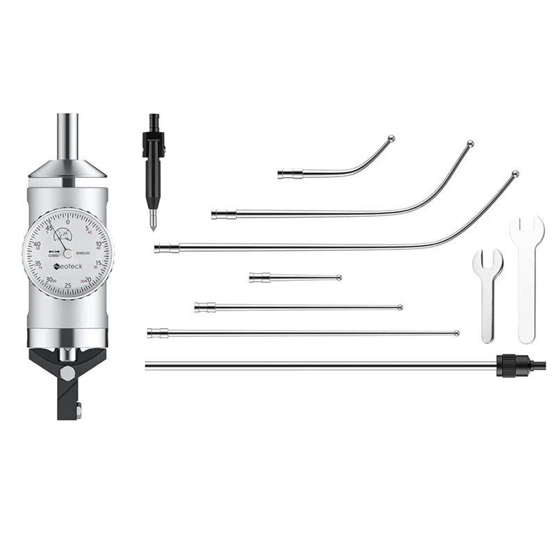Coaxial Centering Indicator 0-0.15In/0.0005In Digital Indicator Set Co-Ax Indicator For Milling Machine Center Test Dial
Coaxial Centering Indicator 0-0.15In/0.0005In Digital Indicator Set Co-Ax Indicator For Milling Machine Center Test Dial