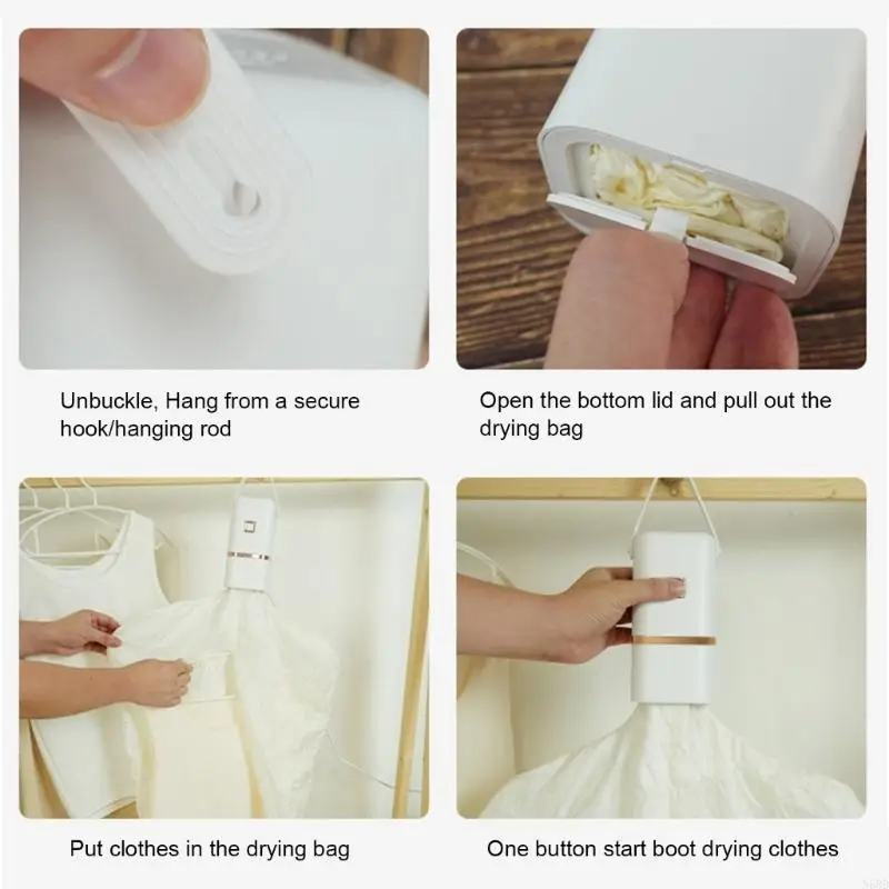 Small Clothes Dryer Quick Drying Clothes Tool Foldable Drying Machine ABS Texture Perfect for Quick and Effective Drying N58D
Small Clothes Dryer Quick Drying Clothes Tool Foldable Drying Machine ABS Texture Perfect for Quick and Effective Drying N58D