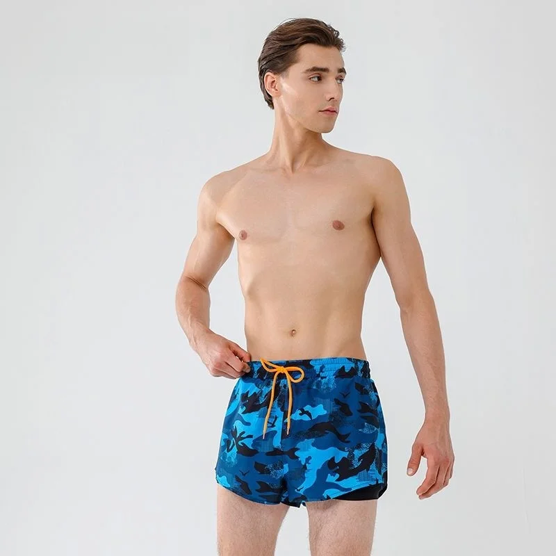Swimming Shorts Pant Double Layer Anti-Awkward Loose Quick Dry Breathable Men's Gear Beach Trunks Swimming Goggles Zipper Pocket
Swimming Shorts Pant Double Layer Anti-Awkward Loose Quick Dry Breathable Men's Gear Beach Trunks Swimming Goggles Zipper Pocket