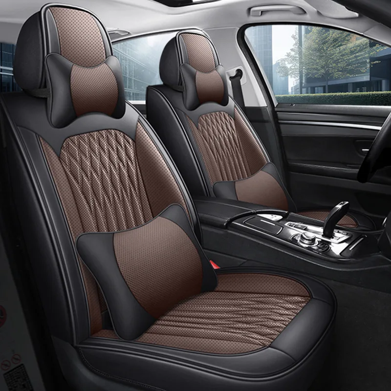Wholesale Breathable Leather Wear-resistant Car Seat Covers Luxury Style Sedan All Season Universal Fit Premium Cushion
Wholesale Breathable Leather Wear-resistant Car Seat Covers Luxury Style Sedan All Season Universal Fit Premium Cushion