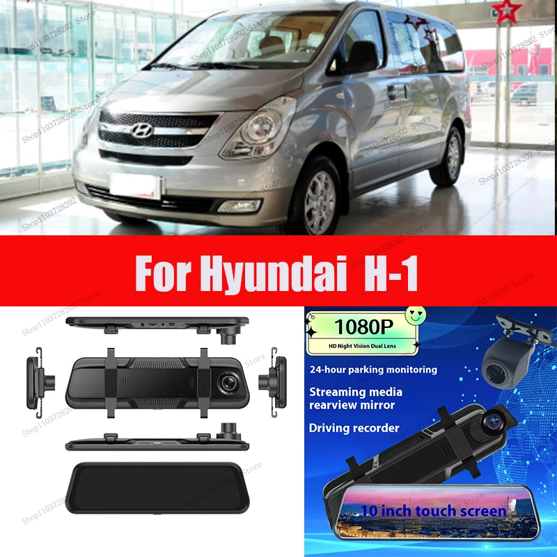 For Hyundai H-1 4K WIFI GPS Car Dvr Mirror Dash CamDual Lens Dashcam Drive Recorder Stream RearView Mirror IPS Screen Camera
For Hyundai H-1 4K WIFI GPS Car Dvr Mirror Dash CamDual Lens Dashcam Drive Recorder Stream RearView Mirror IPS Screen Camera