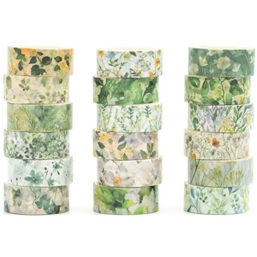 18 Rolls Blossom Washi Tape Set Floral Arts Adhesive Tapes Flowers Garden Decorative Masking Tape Sets for Craft,,Scrapbook, DI
18 Rolls Blossom Washi Tape Set Floral Arts Adhesive Tapes Flowers Garden Decorative Masking Tape Sets for Craft,,Scrapbook, DI