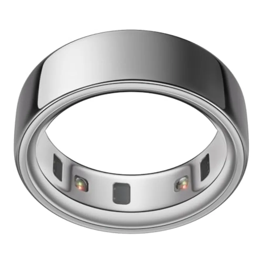 Ring 4 - Silver - Size 8 - Sleep Activity Womens Health AI Advisor Up to 8 Days of Battery Life Size Before You Buy Android iOS
Ring 4 - Silver - Size 8 - Sleep Activity Womens Health AI Advisor Up to 8 Days of Battery Life Size Before You Buy Android iOS