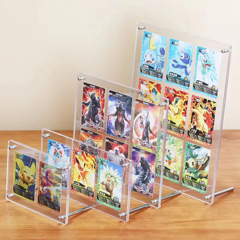 New High Transparent Acrylic Magnetic Card Display Stand With Base, Suitable For Anime Cards Game Cards Card Display Fram
New High Transparent Acrylic Magnetic Card Display Stand With Base, Suitable For Anime Cards Game Cards Card Display Fram