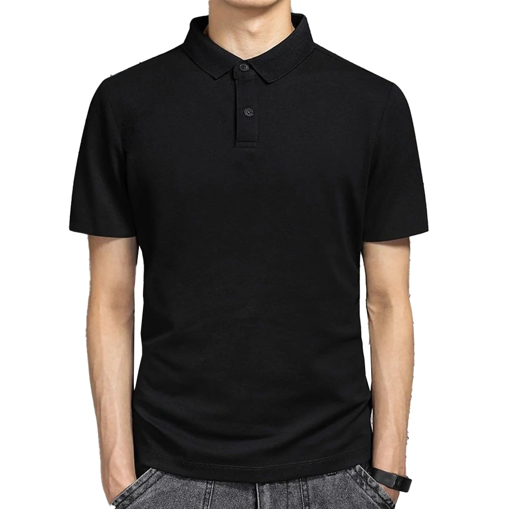 Business Style Solid Color T-shirt Comfortable Wear Solid Color Shirts 2XL Lapel Casual Shirts All-match Style
Business Style Solid Color T-shirt Comfortable Wear Solid Color Shirts 2XL Lapel Casual Shirts All-match Style