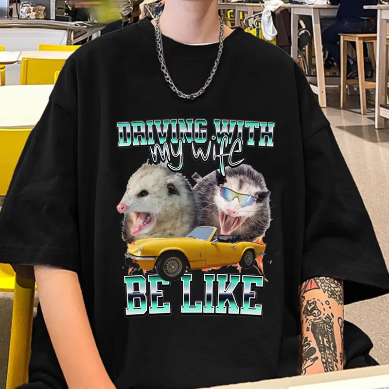 Funny Husband Meme T-shirt Fashion High Quality Pure Cotton Tshirts Retro Harajuku Oversized T Shirt Men Women Short Sleeve
Funny Husband Meme T-shirt Fashion High Quality Pure Cotton Tshirts Retro Harajuku Oversized T Shirt Men Women Short Sleeve