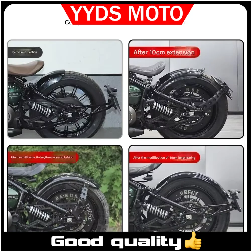 【Good quality】For Benda Napoleonbob 250 modified extended rear fender vintage bobber rear tile side bag bracket accessories
【Good quality】For Benda Napoleonbob 250 modified extended rear fender vintage bobber rear tile side bag bracket accessories