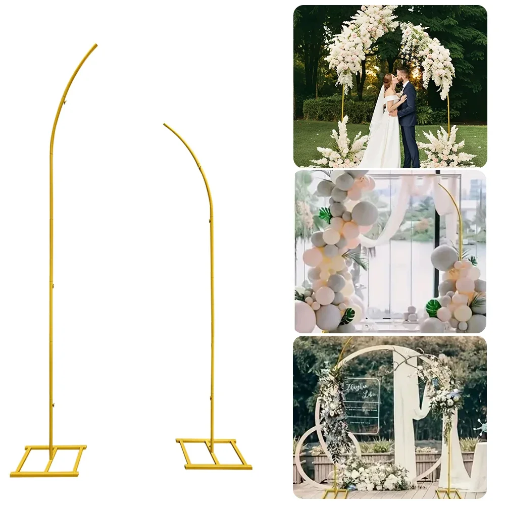 Runtow 2pcs/set Metal Wedding Arch Frame ,Wedding Decorations Balloon Arch Stand , Birthday Party Background Decoration
Runtow 2pcs/set Metal Wedding Arch Frame ,Wedding Decorations Balloon Arch Stand , Birthday Party Background Decoration