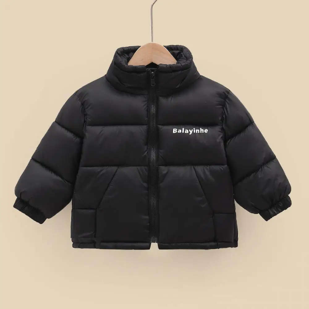 Boys and Girls Autumn and Winter New Style Letter Printed Solid Color Fashion Warm and Versatile Casual Simple Cotton Jacket
Boys and Girls Autumn and Winter New Style Letter Printed Solid Color Fashion Warm and Versatile Casual Simple Cotton Jacket