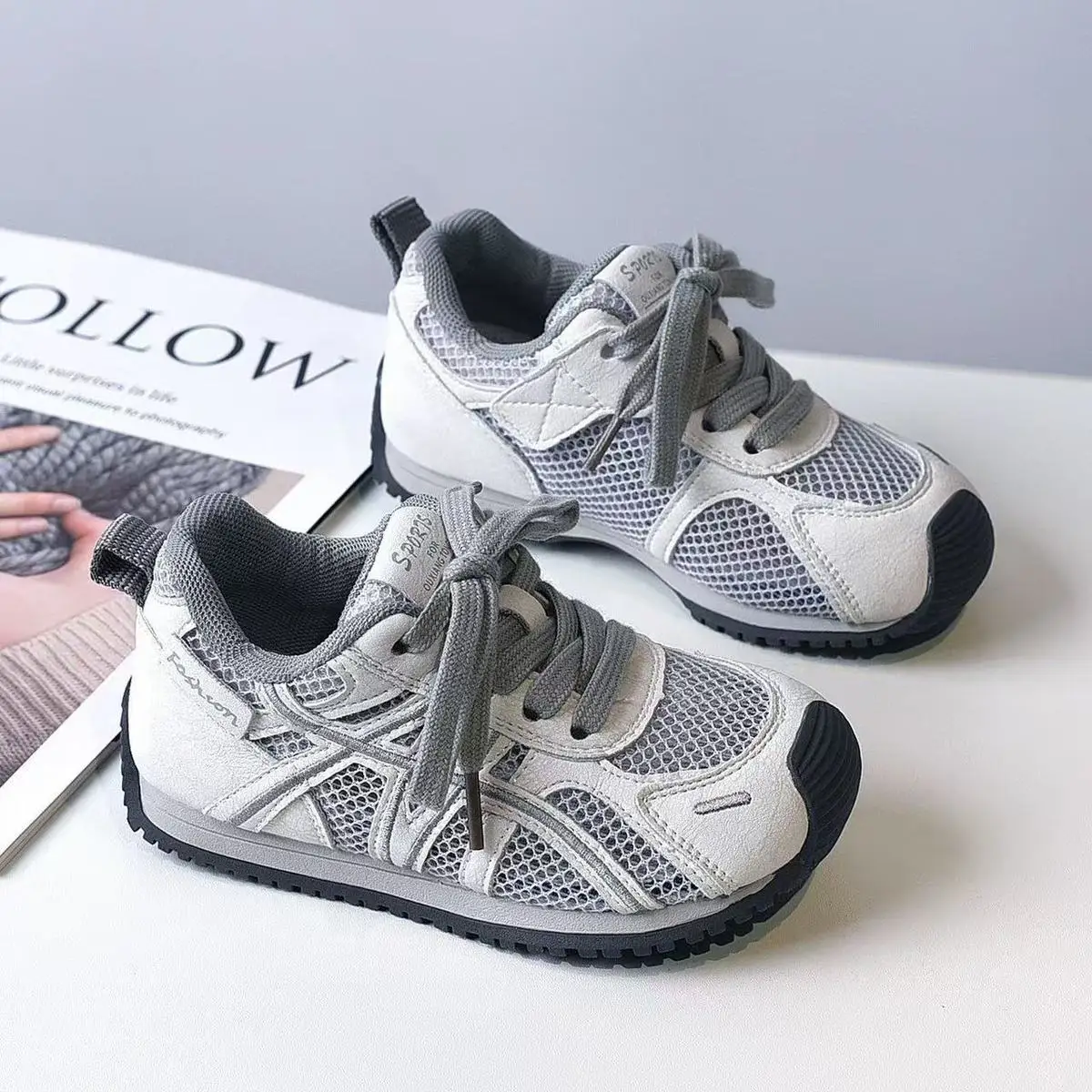 2026 Summer New Children's Shoes Boys' Soft Sole Comfortable Sports Casual Shoes Girls' Fashion Bright Girls' Board Shoe
2026 Summer New Children's Shoes Boys' Soft Sole Comfortable Sports Casual Shoes Girls' Fashion Bright Girls' Board Shoe