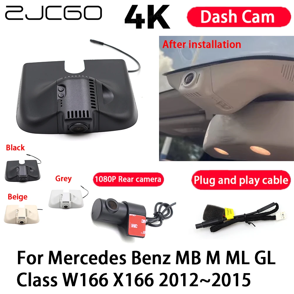 Автомобильная камера 4K Plug and Play, видеорегистратор ночного видения для Mercedes Benz MB M ML GL Class W166 X166 2012-2015
Автомобильная камера 4K Plug and Play, видеорегистратор ночного видения для Mercedes Benz MB M ML GL Class W166 X166 2012-2015